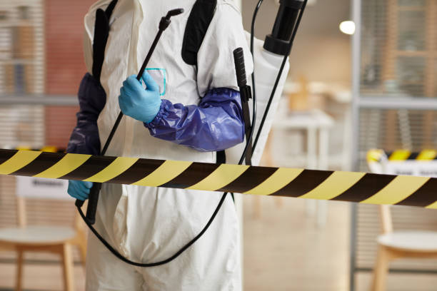Professional Blood Cleanup technician working in Merced, CA